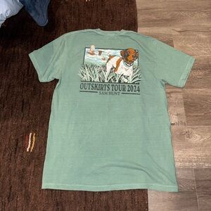 Sam Hunt Outskirts Tour 2024 Merch Tee